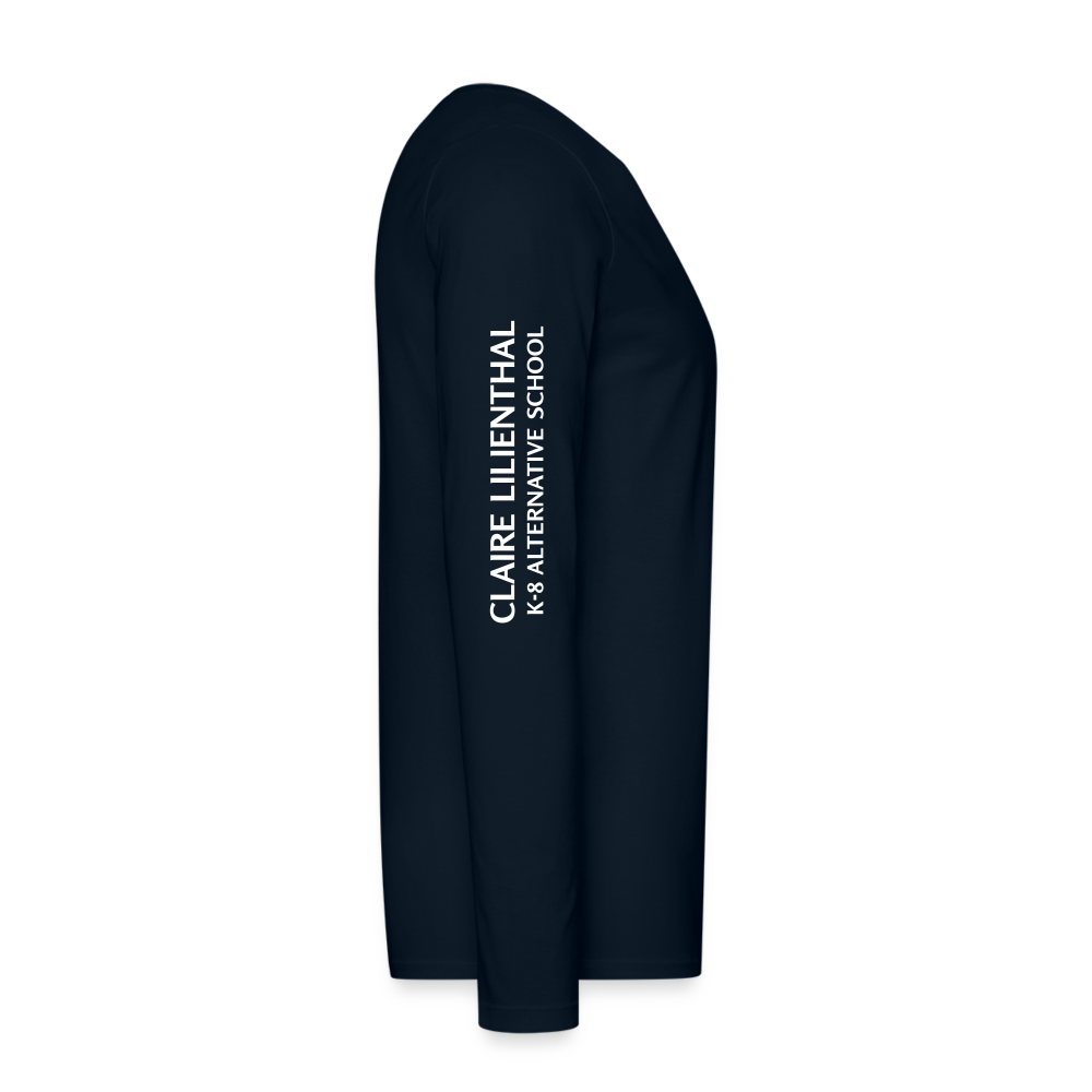 Mens Long-sleeve Shirt - CL Navy - deep navy