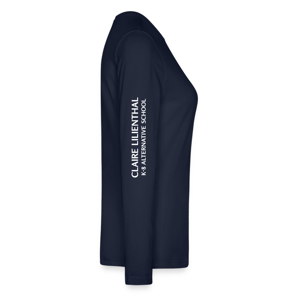 Womens Long-sleeve Shirt - CL Navy - navy