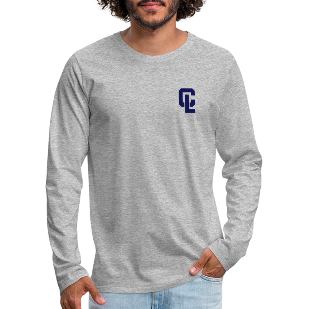 Mens Long-sleeve Shirt - CL Grey - heather gray