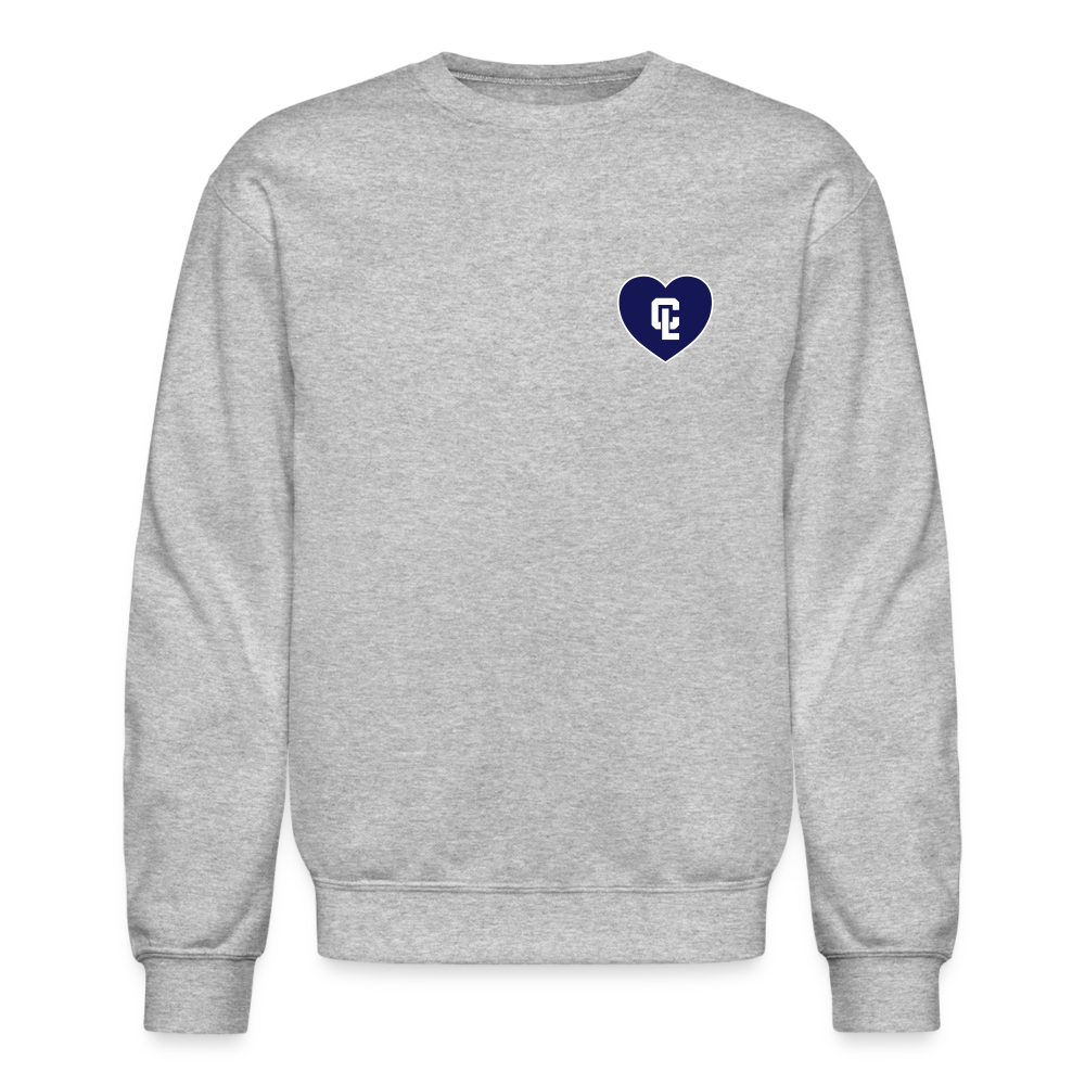 【GRAVER】22FW★ [UNISEX] Big Life Logo Heart Smile Sweat org.jpg