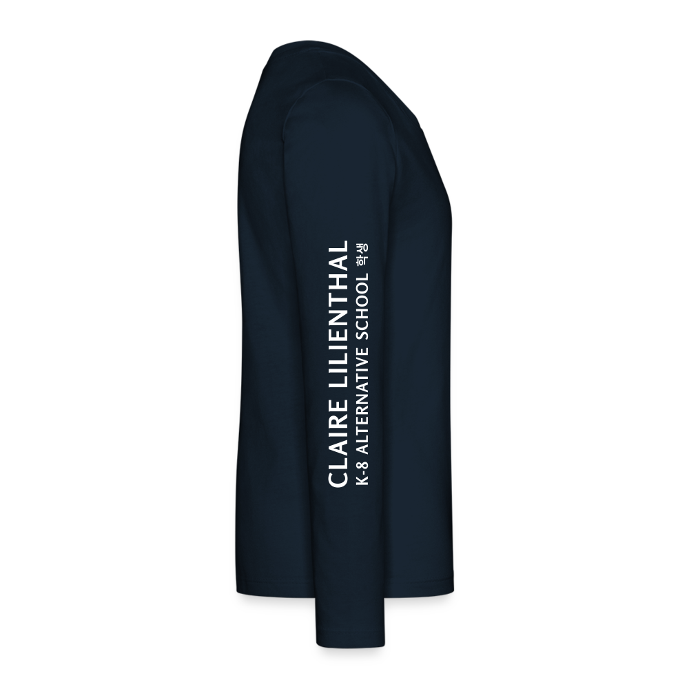 Kids Long-sleeve Shirt - CL Saekdong - deep navy