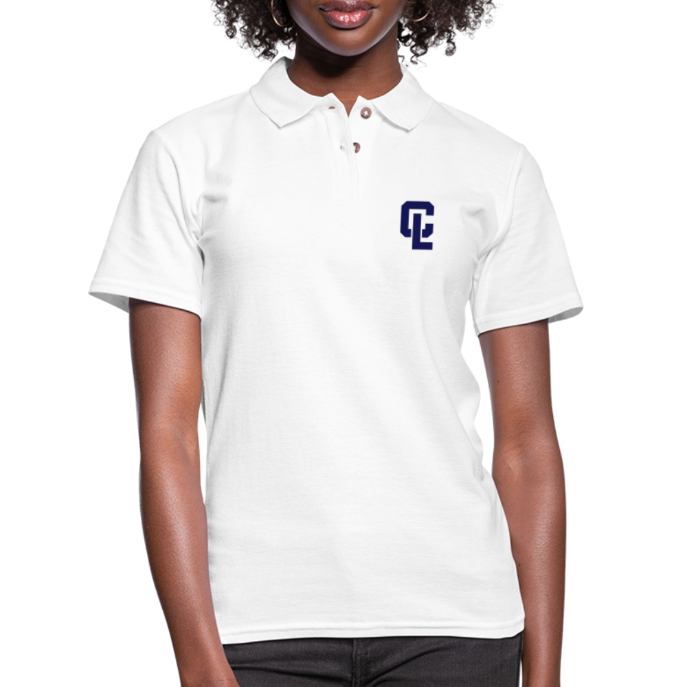 Womens Polo - CL White - white