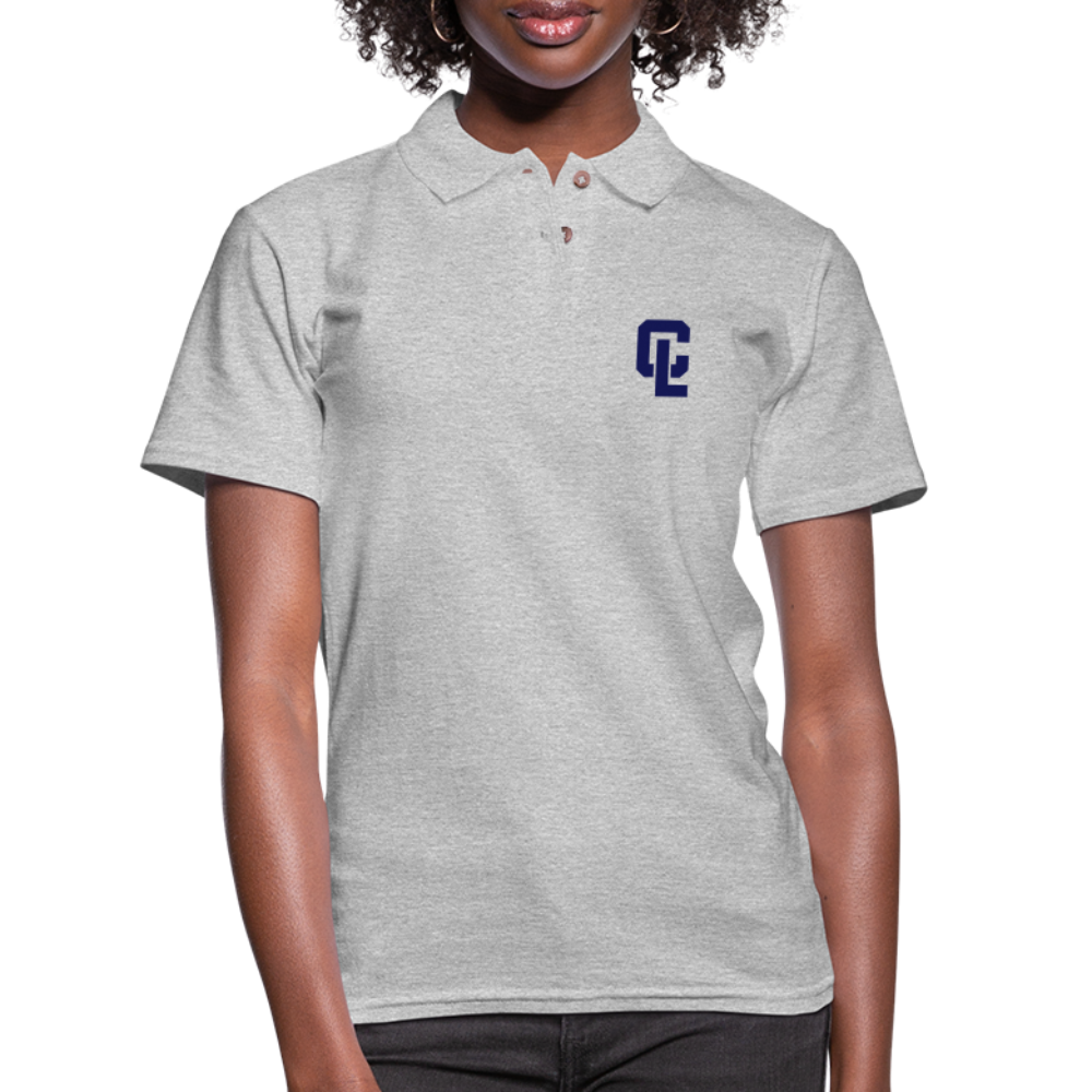 Womens Polo - CL Gray