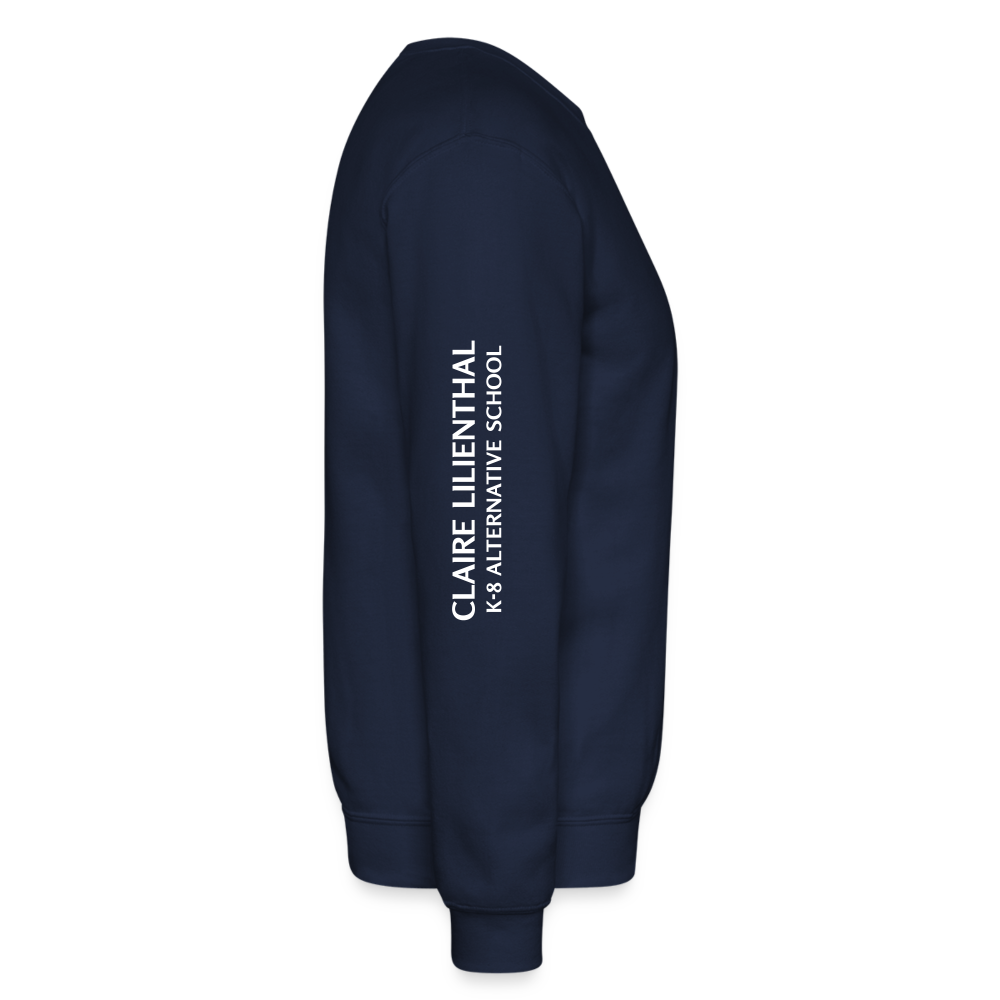 Adult Sweatshirt - CL Navy 💙 Heart - navy