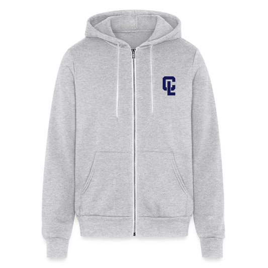 Adult Full-zip Hoodie - CL Gray - heather gray