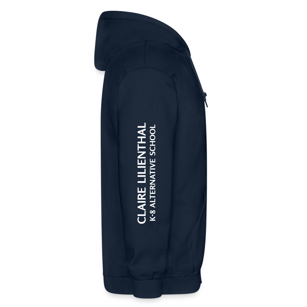 Adult Full-zip Hoodie - CL Navy - Parent Volunteer - navy