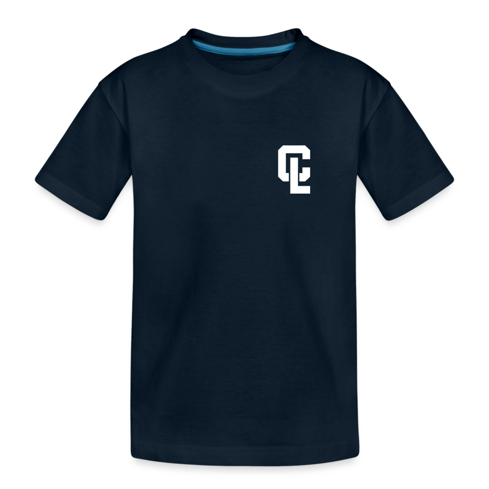 Kids Organic T-shirt - CL Navy - deep navy