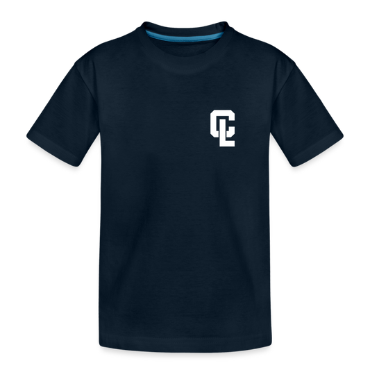 Kids Organic T-shirt - CL Navy - deep navy