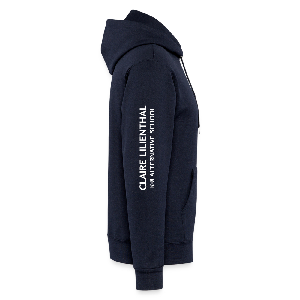 Adult Hooded Sweatshirt - CL Navy 💙 Heart - navy