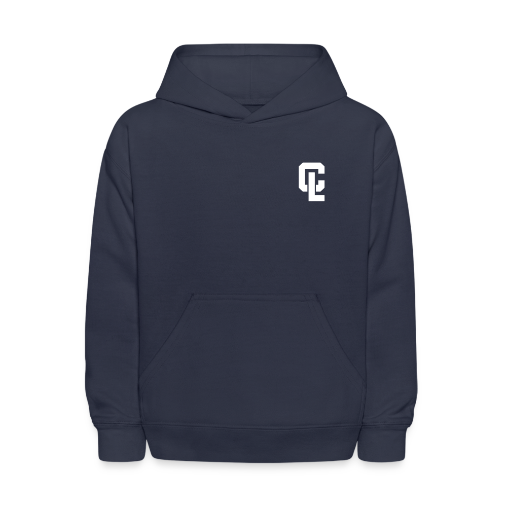 Kids Hooded Sweatshirt - CL Navy - navy