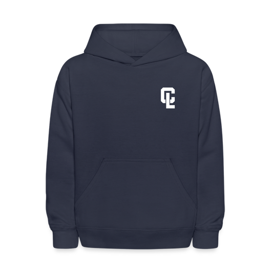 Kids Hooded Sweatshirt - CL Navy - navy