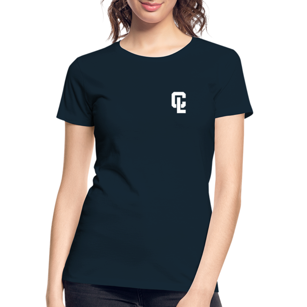 Womens Organic T-Shirt - CL Navy - Parent Volunteer - deep navy