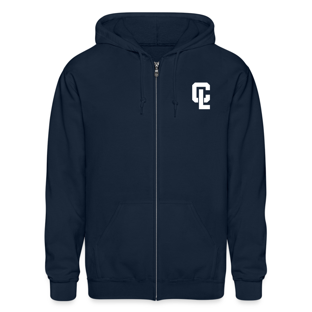 Adult Full-zip Hoodie - CL Navy - Parent Volunteer - navy