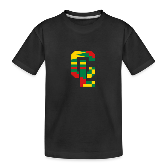 Kids Organic T-shirt - CL BSU - black