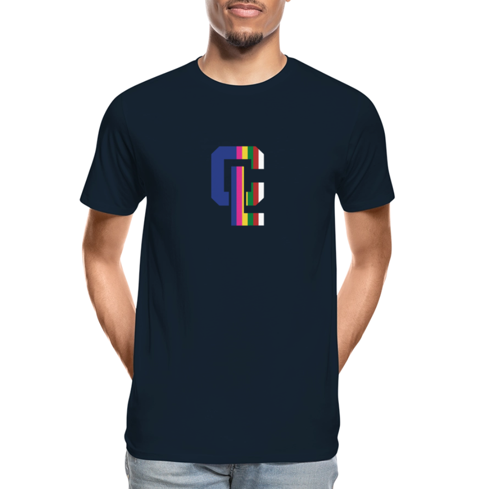 Mens Organic T-Shirt - CL Saekdong - deep navy
