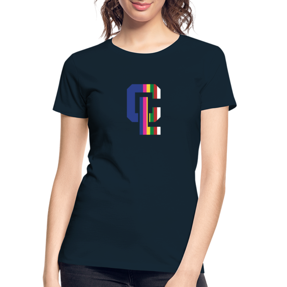 Womens Organic T-Shirt - CL Saekdong - deep navy