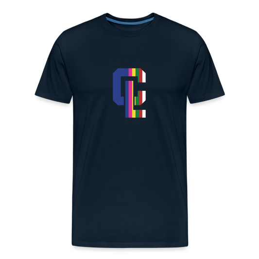 Mens Organic T-Shirt - CL Saekdong - deep navy