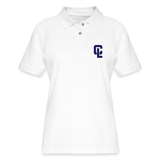 Womens Polo - CL White - white