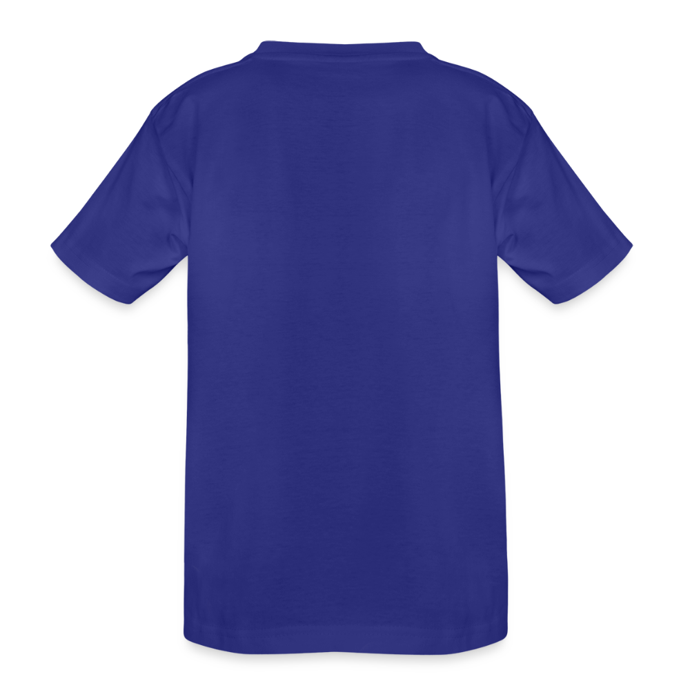Kids Organic T-shirt - Hangeul Blue - royal blue