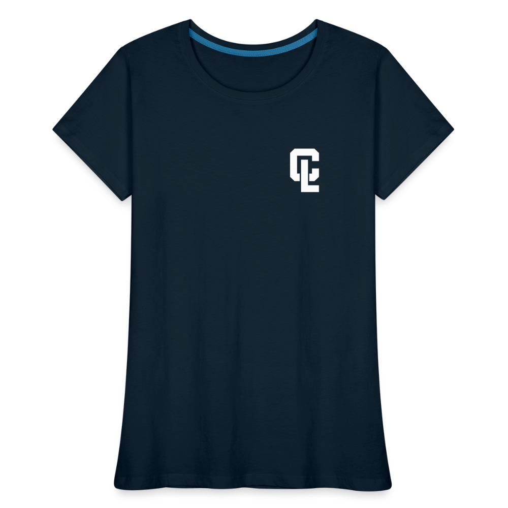 Womens Organic T-Shirt - CL Navy - Parent Volunteer - deep navy