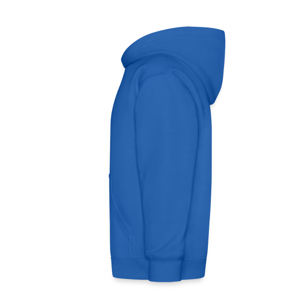 Kids Hooded Sweatshirt - Hangeul Blue - royal blue