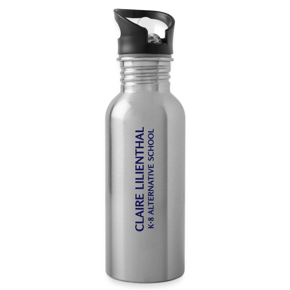 Water Bottle - CL Silver 💙 Heart - silver