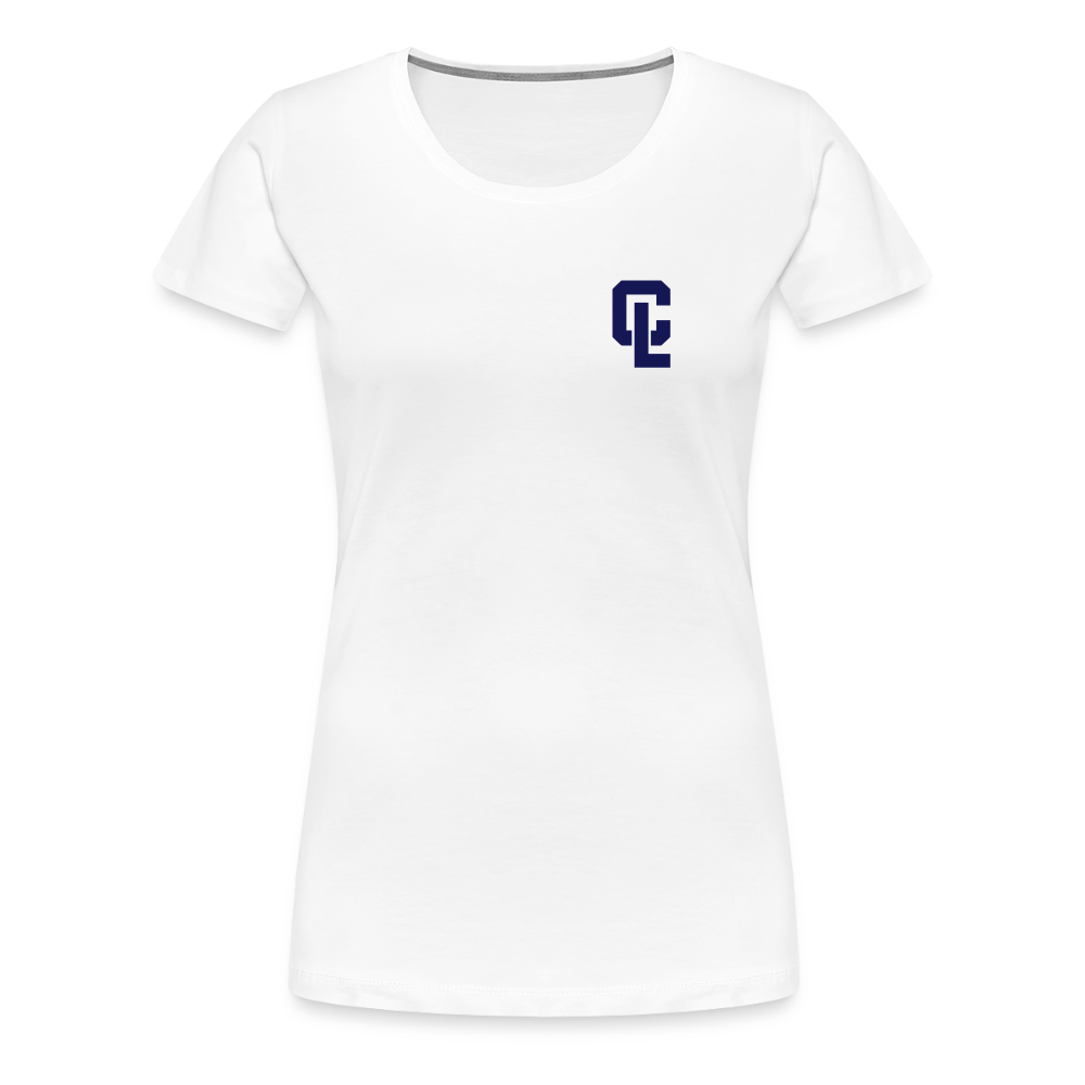 Womens T-shirt - CL White - white