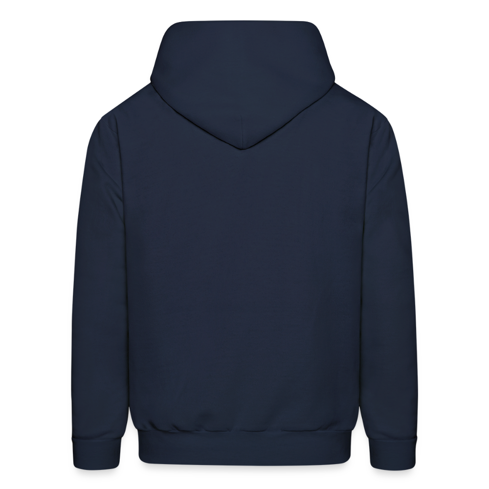 Adult Hooded Sweatshirt - Hangeul Navy - navy