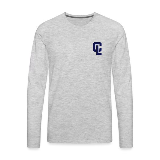 Mens Long-sleeve Shirt - CL Grey - heather gray