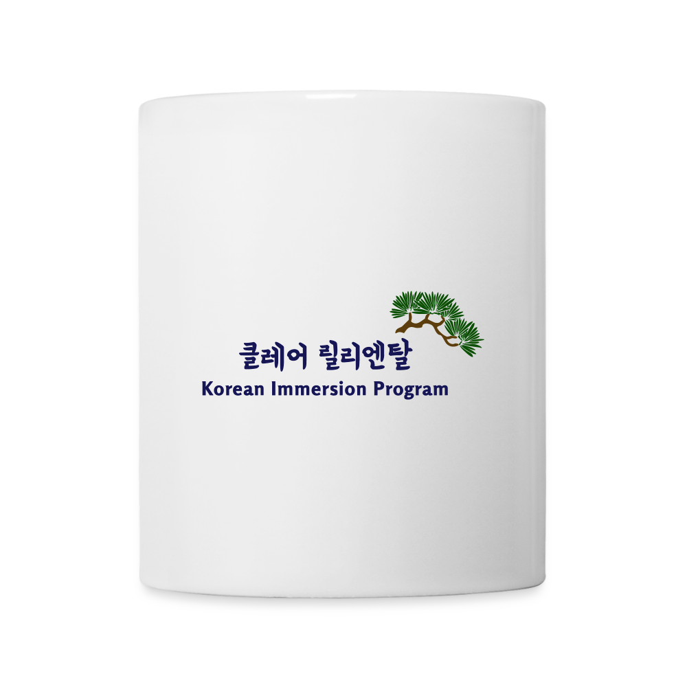 Mug - Hangeul White - white