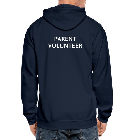 Adult Full-zip Hoodie - CL Navy - Parent Volunteer - navy