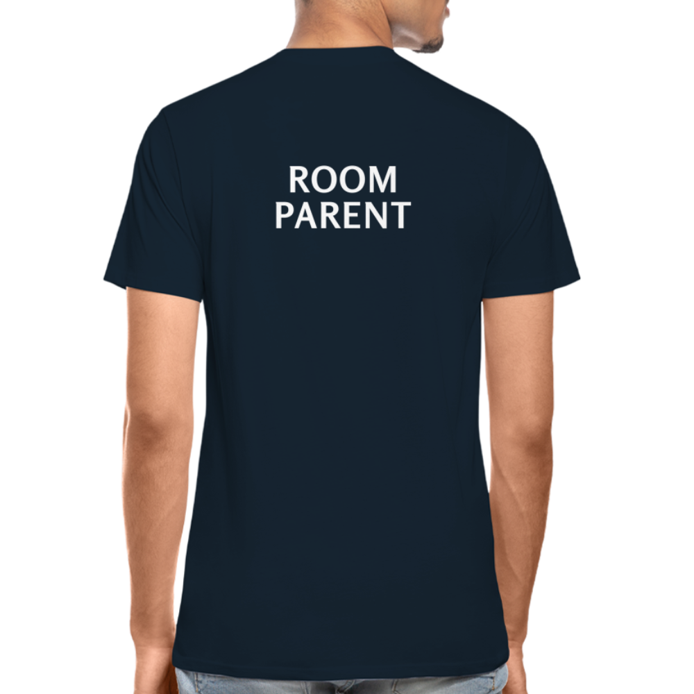 Mens Organic T-Shirt - CL Navy - Room Parent - deep navy