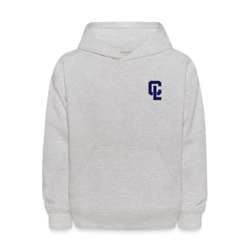 Kids Hooded Sweatshirt - CL Gray - heather gray