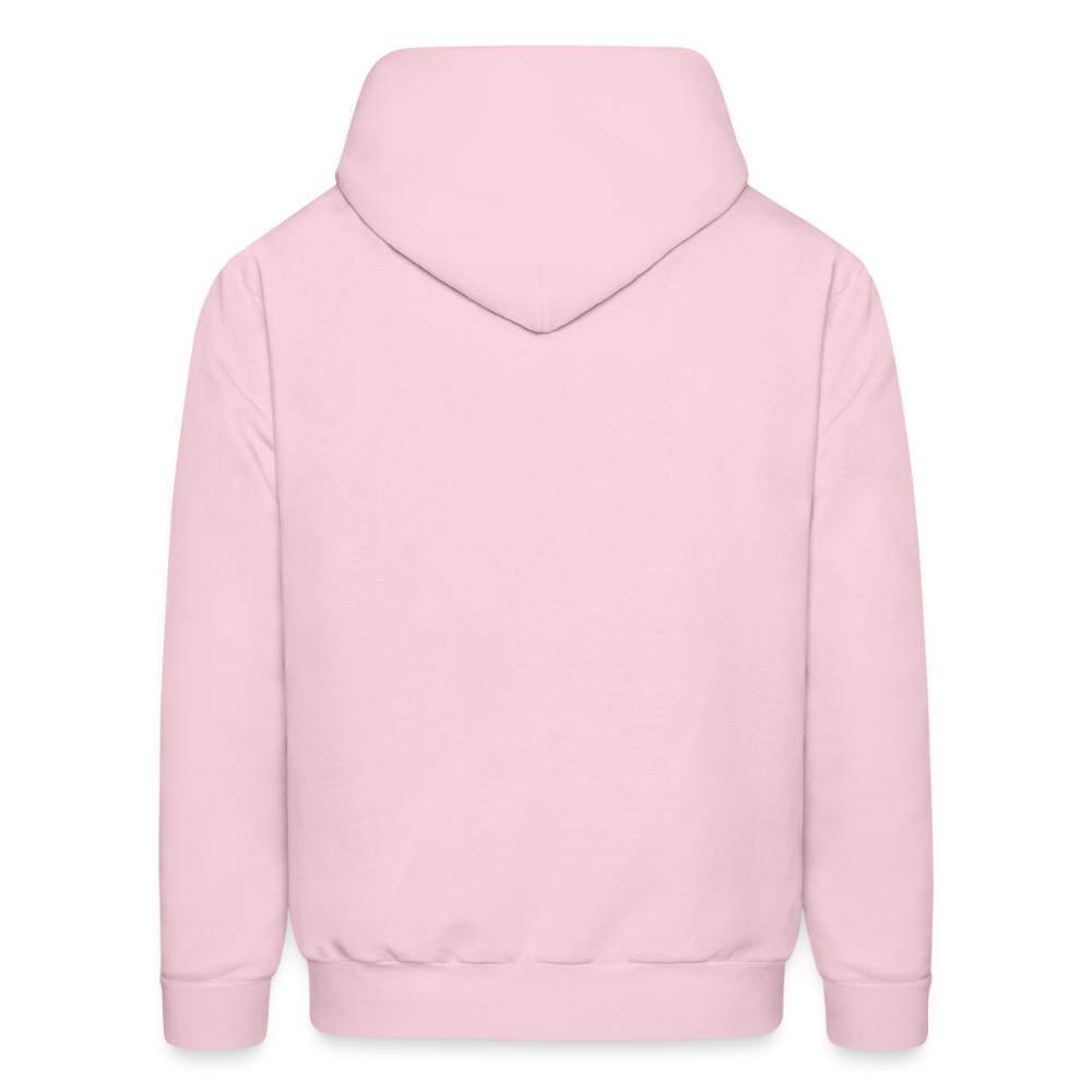 Adult Hooded Sweatshirt - Hangeul Pink - pale pink