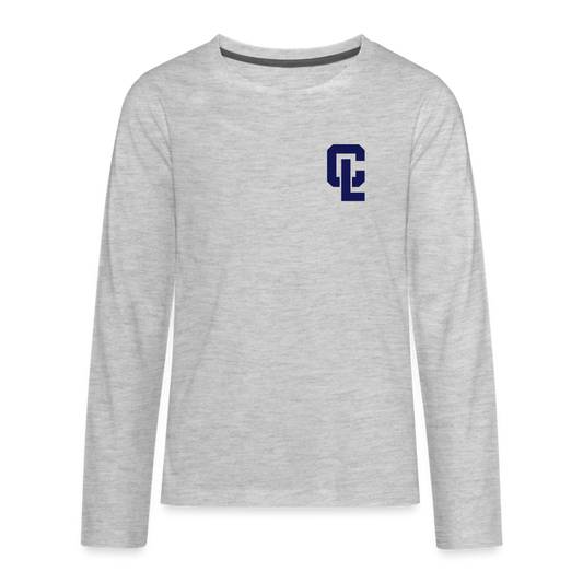 Kids Long-sleeve Shirt - CL Gray - heather gray