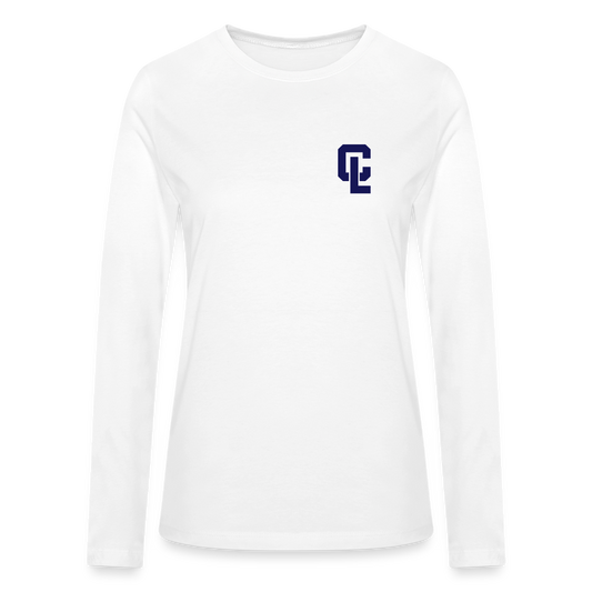 Womens Long-sleeve Shirt - CL White - white