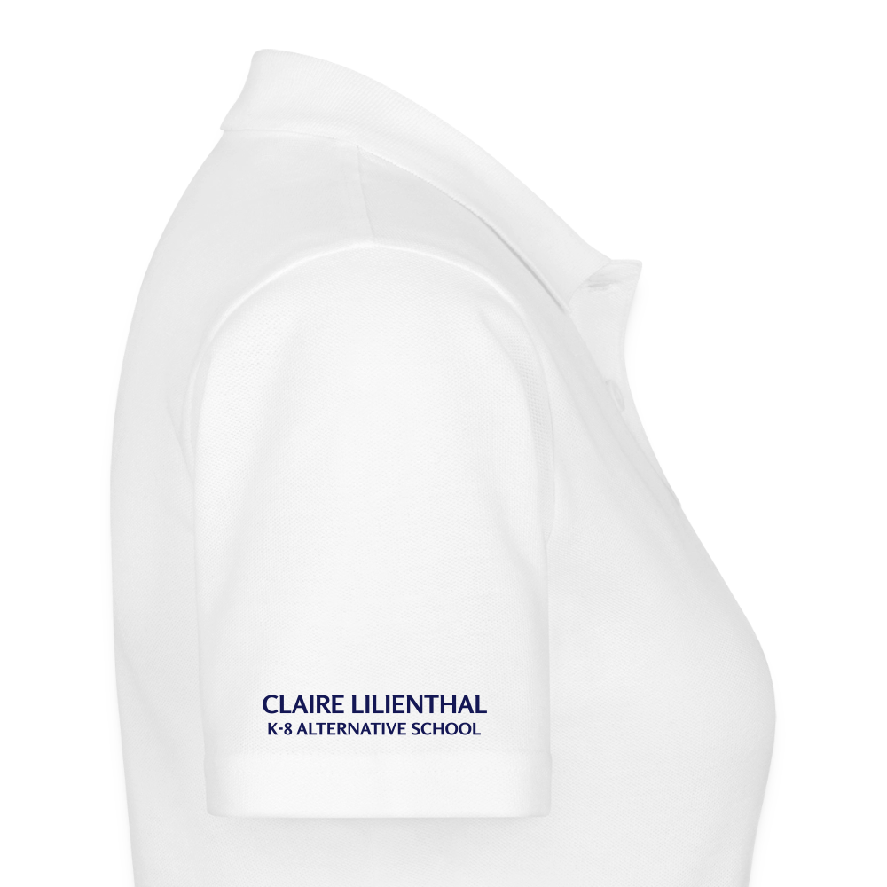 Womens Polo - CL White - white