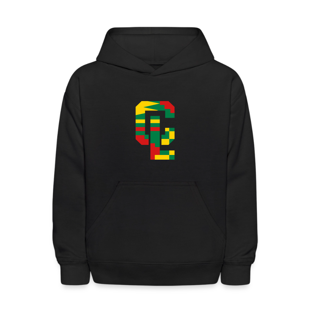 Kids Hooded Sweatshirt - CL BSU - black