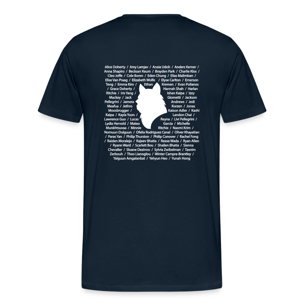 Adult T-shirt - Class of 2026 - KREMEN - deep navy