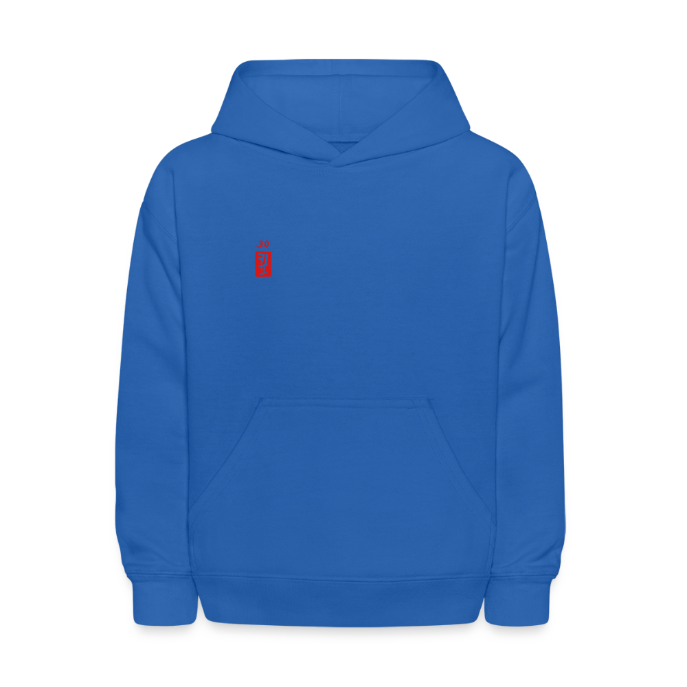 Kids Hooded Sweatshirt - KIP30 Blue - royal blue