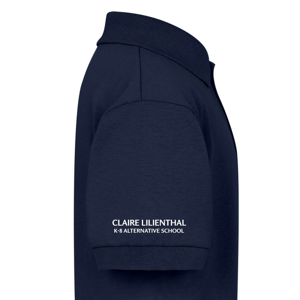 Kids Jersey Polo - CL 💙 Heart - navy