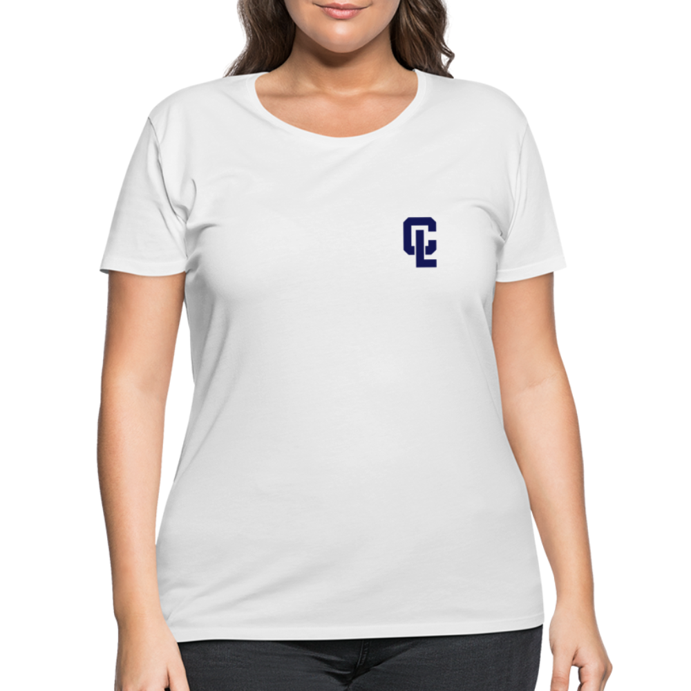 Womens Full-figured Shirt - CL White - white