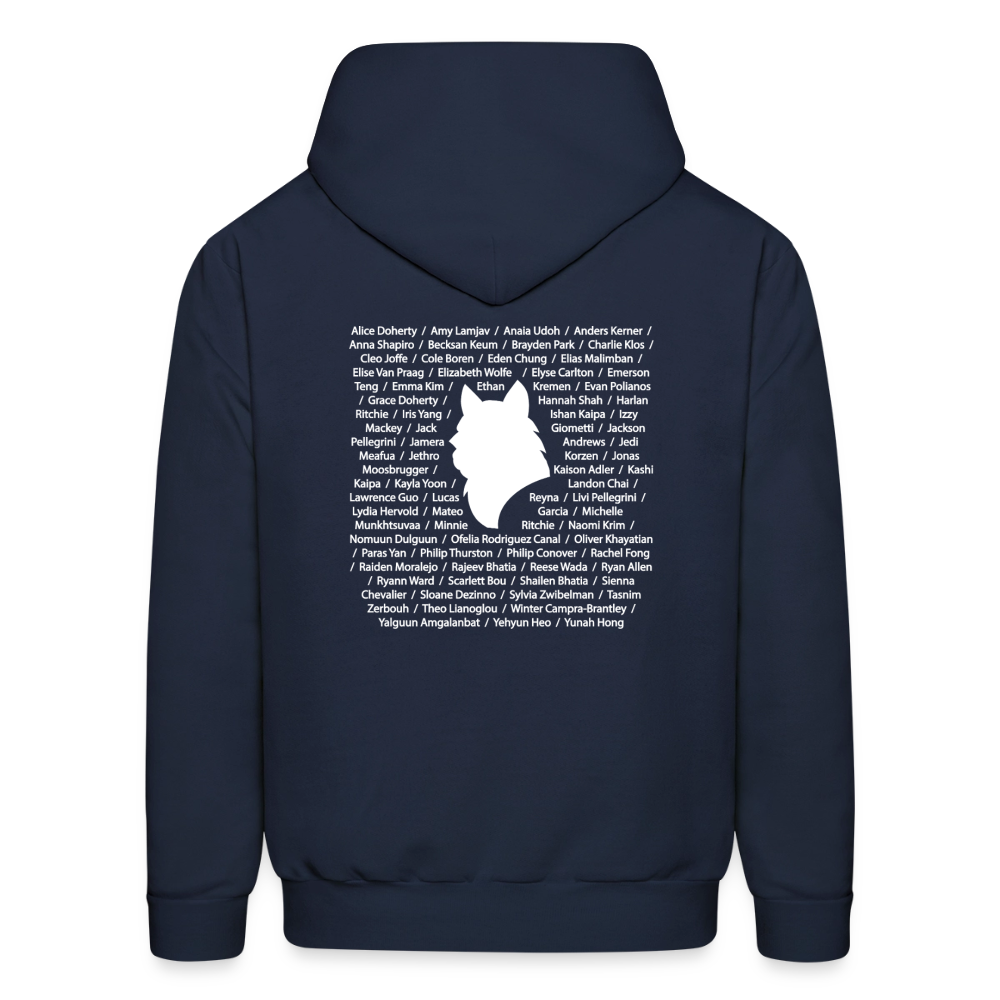 Adult Hooded Sweatshirt - CL 2026 - RENEE - navy