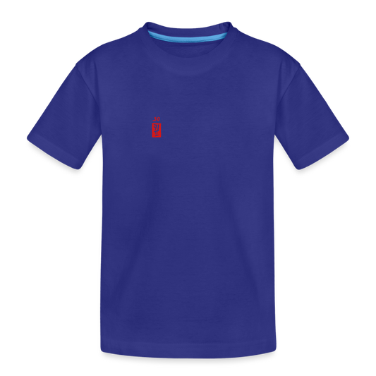 Kids Organic T-shirt - KIP30 Blue - royal blue