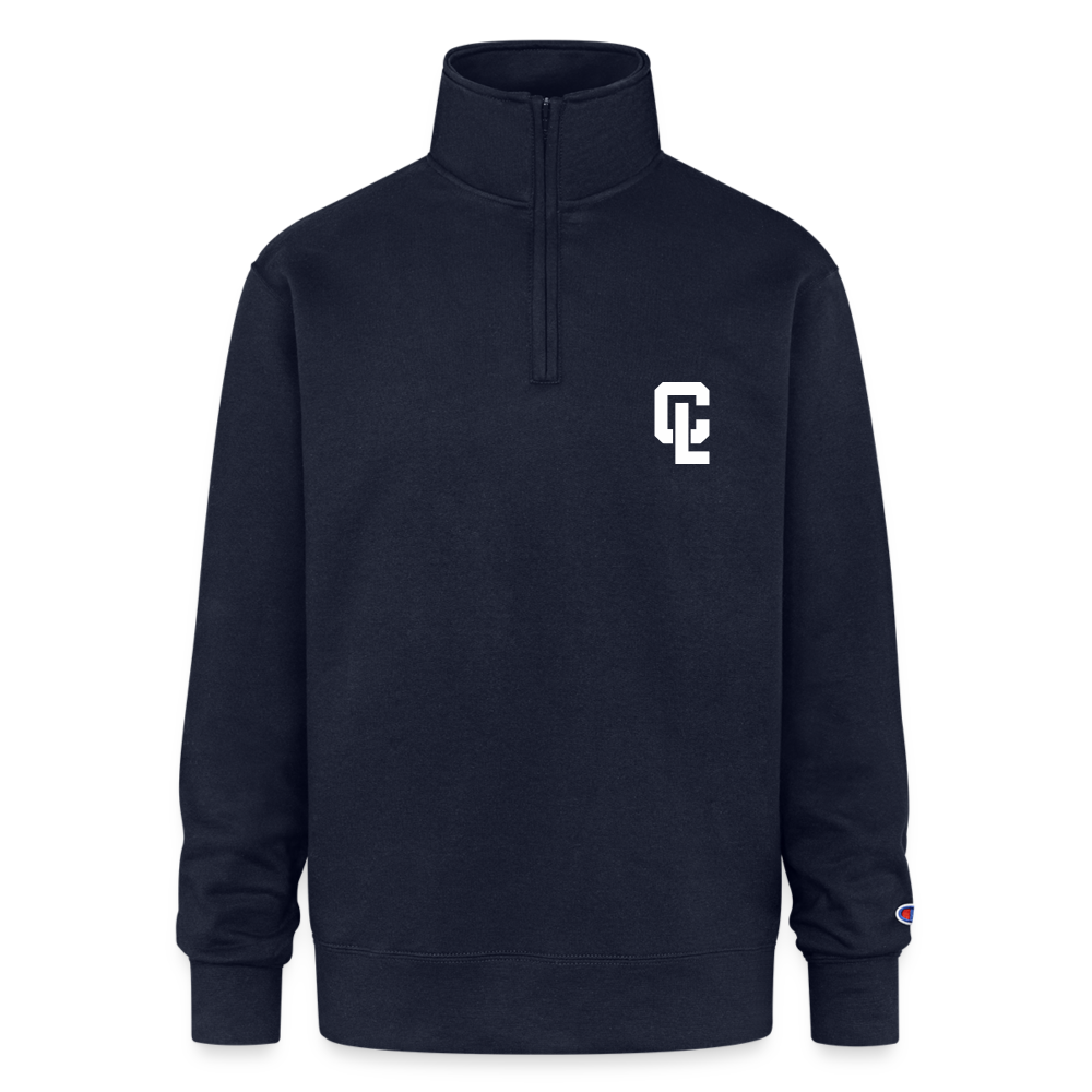 Adult Quarter-zip Fleece - CL Navy - navy