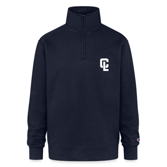 Adult Quarter-zip Fleece - CL Navy - navy