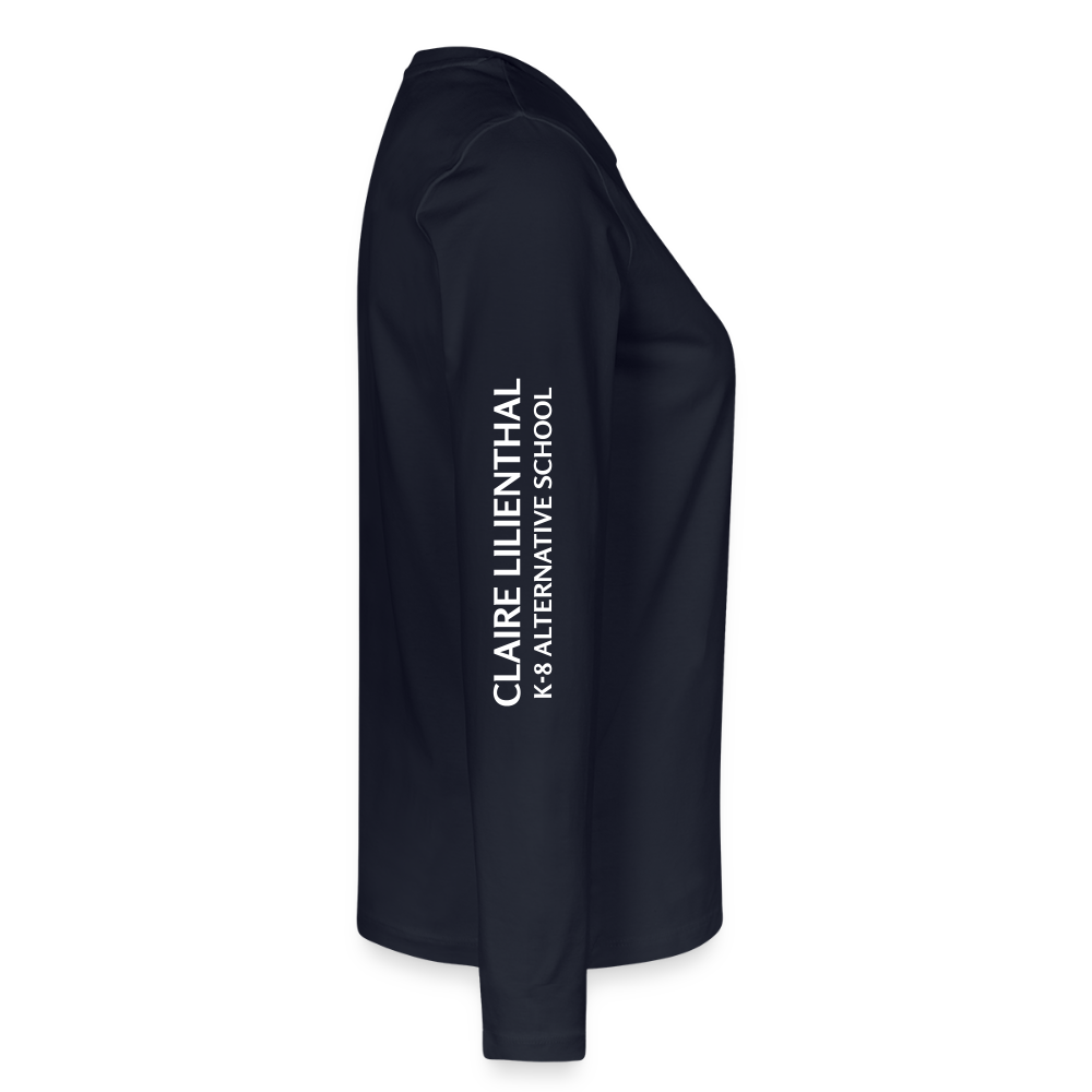 Womens Long-sleeve shirt - CL Navy - navy