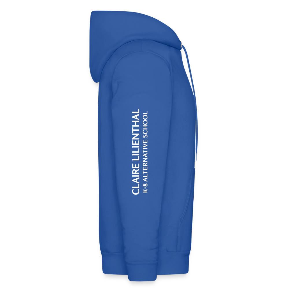 Adult Hooded Sweatshirt - KIP30 Blue - royal blue