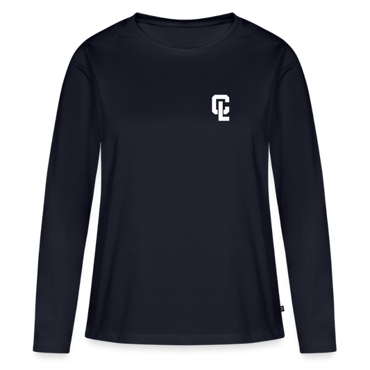 Womens Long-sleeve shirt - CL Navy - navy