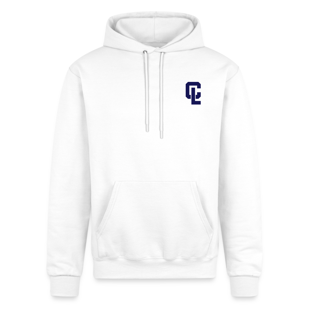 Adult Hooded Sweatshirt - CL White - white